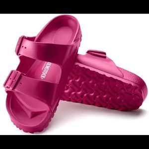 Size 41 (10-10.5) woman’s Birkenstock Eva Sandals Beetroot Purple